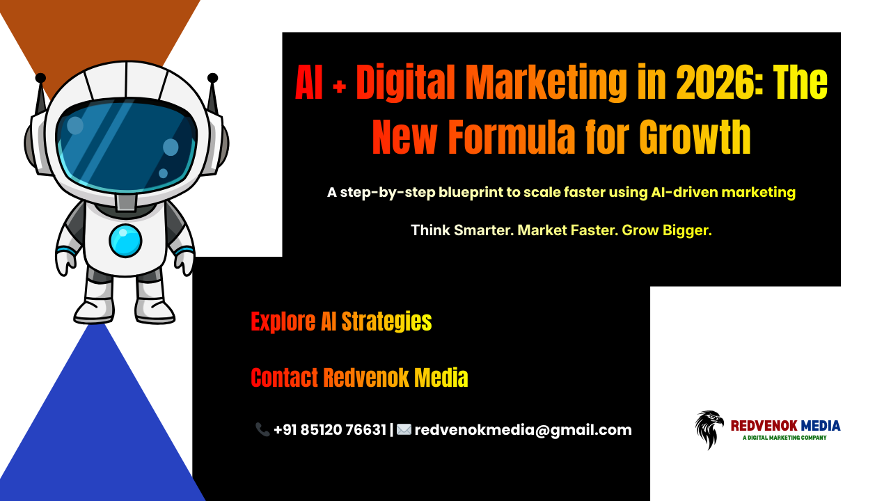 Read more about the article AI + Digital Marketing in 2026: The New Formula for Explosive Business Growth