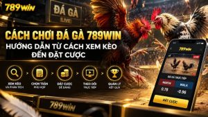 Cách Chơi Đá Gà 789WIN – Hướng Dẫn Chi Tiết Cho Người Mới